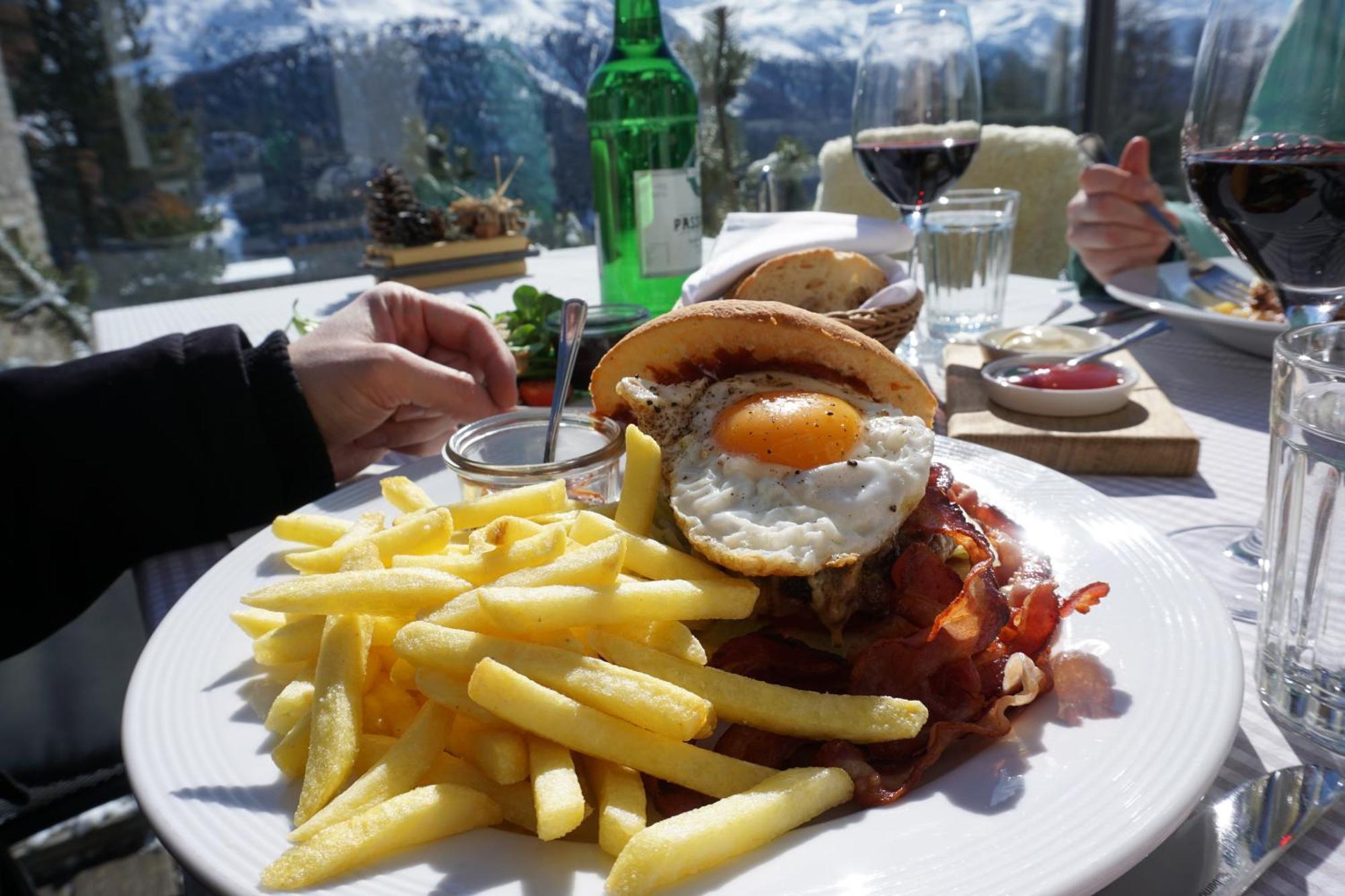 Berghotel Randolins St Moritz Exterior foto